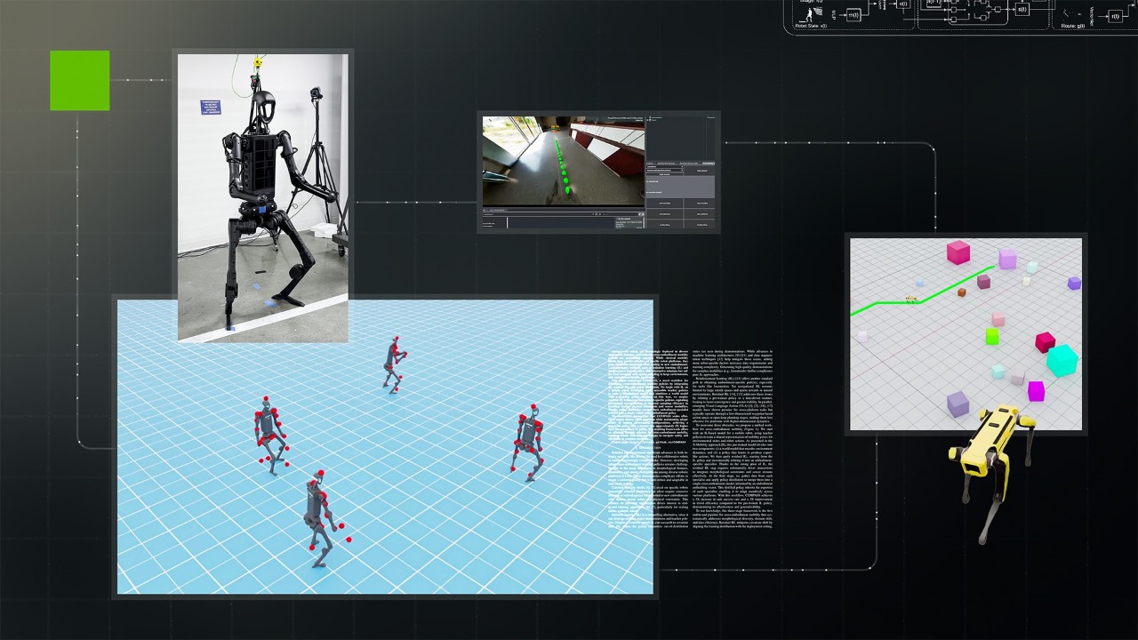 Geavanceerde robotmobiliteit met workflows en modellen van de AI-stichting